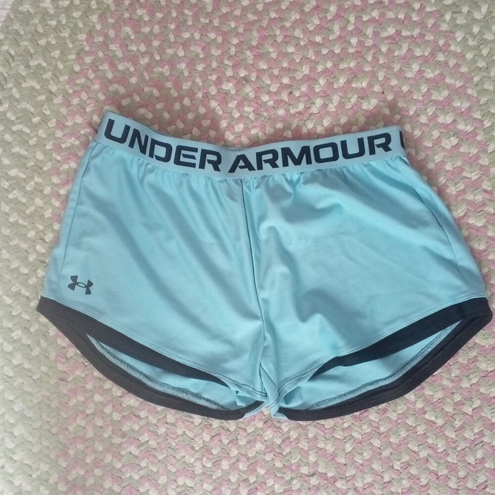 Blue Under armor shorts